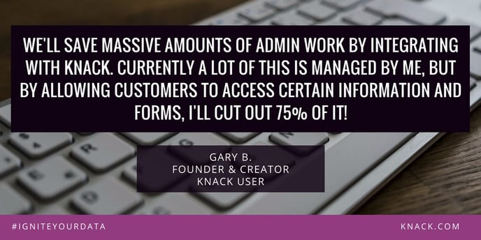 Image of a customer's review regarding users and access
